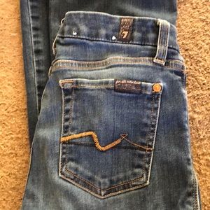 Seven for all mankind bootcut jeans